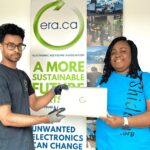 Era donated laptions to shidaa foundation