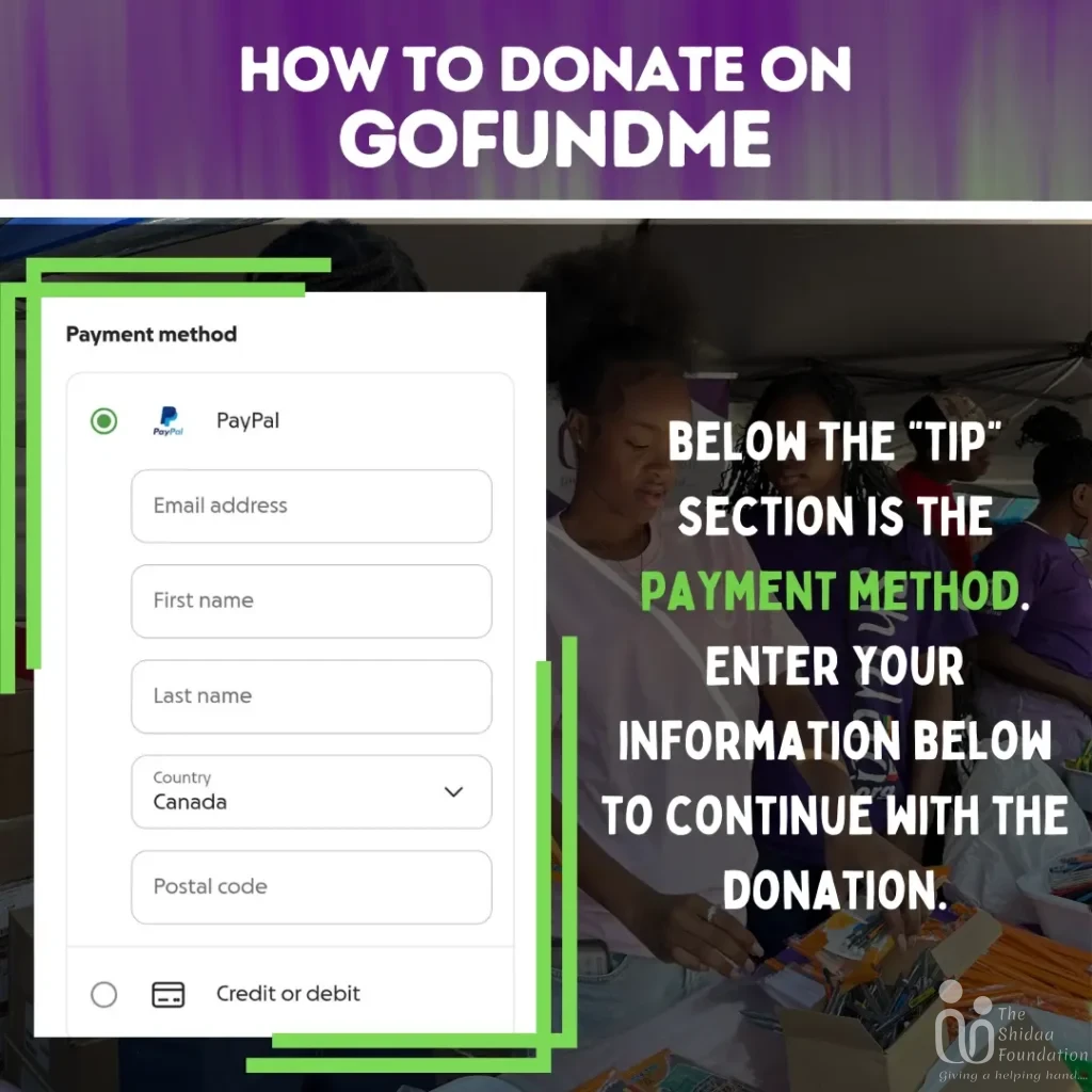 payment method in gofund me