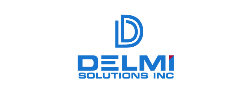 Logo for Delmi Solutions Inc., a proud partner of the Shidaaa Foundation.