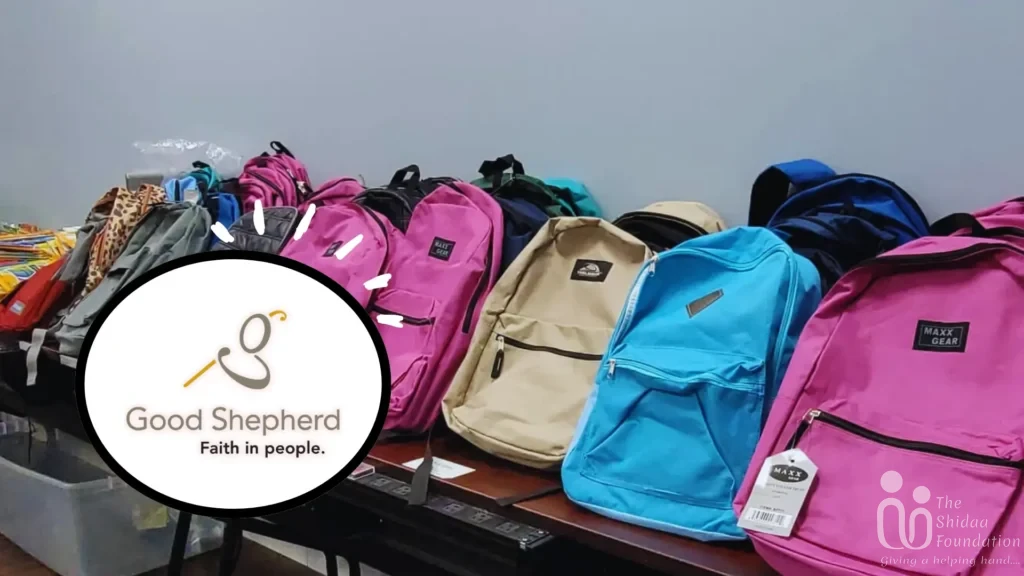 Good sheppard donation